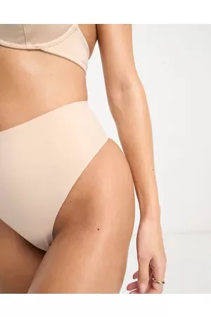 ASOS Women Thongs - Marina smoothing high-waist thong in beige