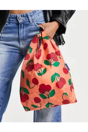 Baggu Women Tote Bags - Mini nylon shopper tote bag in sherbet cherry