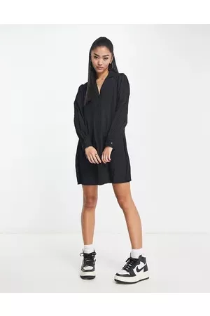 New Look Women Casual Dresses - Button through mini shirt dress in
