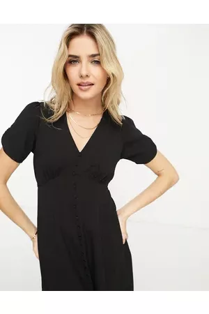 New Look Women Casual Dresses - Button through midi tea dress in