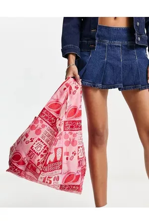 Baggu Women Tote Bags - Standard nylon shopper tote bag in mercado