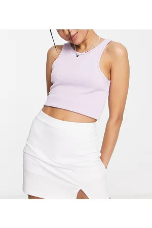 ASOS ASOS DESIGN Petite split front tennis skort in