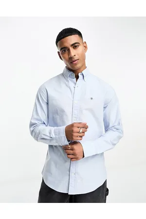 GANT Icon logo slim fit oxford shirt in light