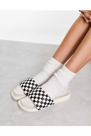 Vans checkerboard flip sale flops