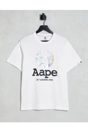 Bathing ape on sale logo t shirt