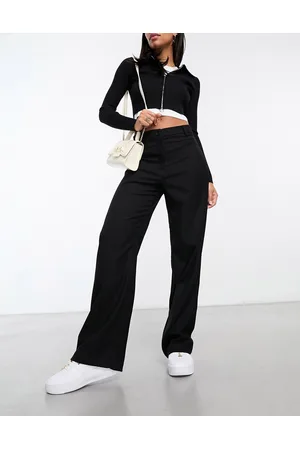 Monki Relaxed tailored trousers in