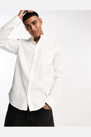 Only & Sons Slim fit button down oxford shirt in