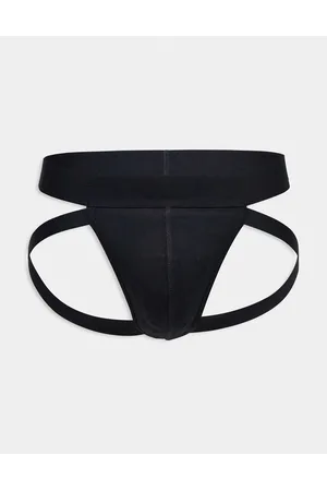 ASOS DESIGN Sammi strappy cut-out lingerie briefs in dark green