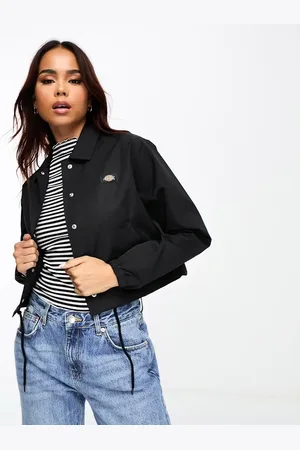 Dickies Oakport cropped coach jacket in