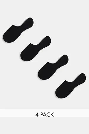 Lindex 4 pack low cut trainer sock in
