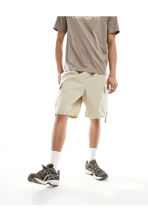 Carhartt Evers nylon cargo shorts in beige