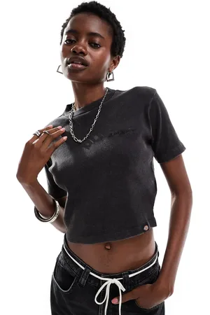 Dickies Newington cropped short sleeve t-shirt in washed