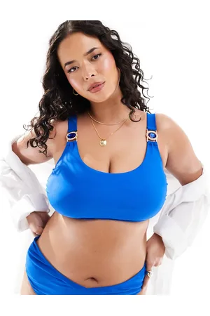 Yours Bikini bottoms in cobalt