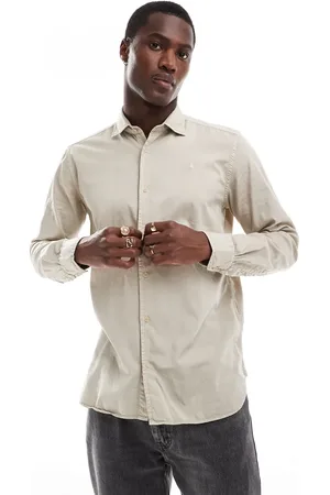 SCALPERS Summer seattle shirt in beige