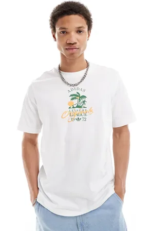 adidas Resort graphic t-shirt in