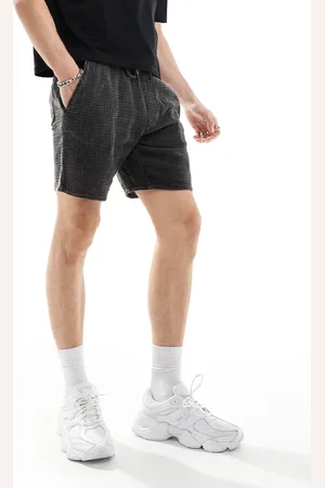 Only & Sons Pull on textured short in washed