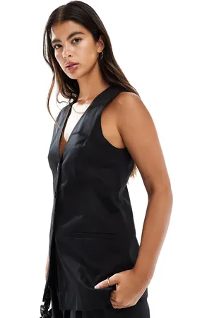 ASOS Longline waistcoat in