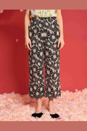 Sister Jane Dream flower embroidered trouser co-ord in