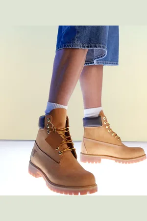 Timberland Premium 6 inch boots in wheat tan nubuck