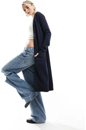 VILA Longline cardigan in