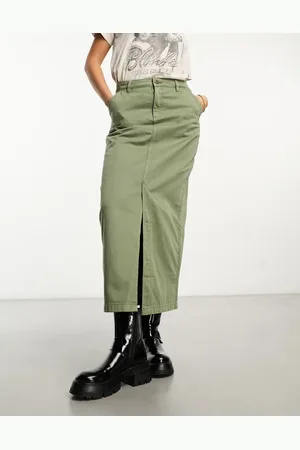 Cotton On Cotton On ryder utility maxi skirt in khaki