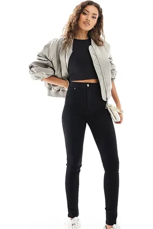 Dr Denim Solitaire high waist super skinny jeans in clean wash
