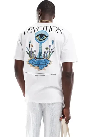 Only & Sons Oversize t-shirt with devotion back print in