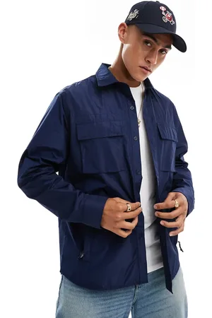 Ralph Lauren Lined shirt jacket in
