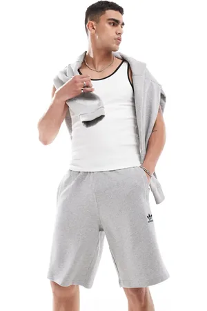 adidas Essential shorts in heather