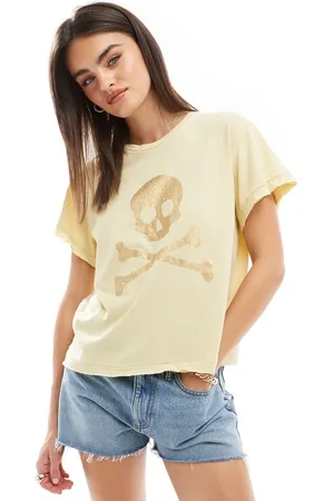 SCALPERS Skull foil t-shirt in