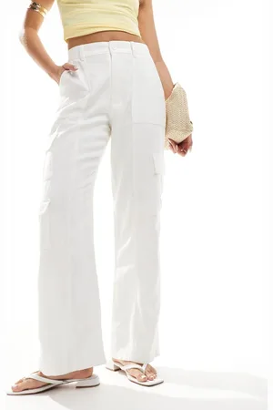 Hollister Linen cargo trouser in