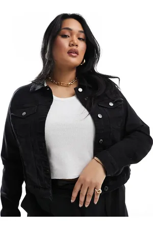 VERO MODA Cropped denim jacket in