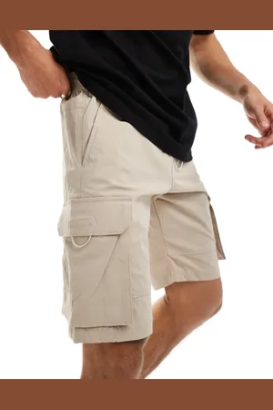 JACK & JONES Technical cargo short in beige