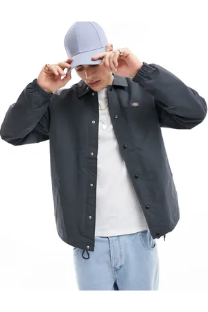 Dickies Oakport coach jacket in charcoal