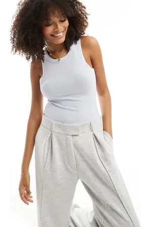 & OTHER STORIES Ribbed vest top in light