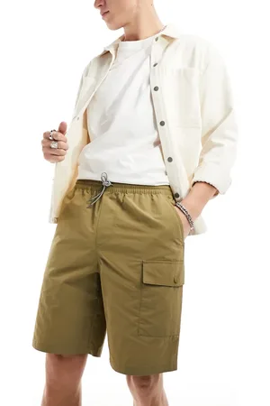 Farah Mayhew technical cargo shorts in beige