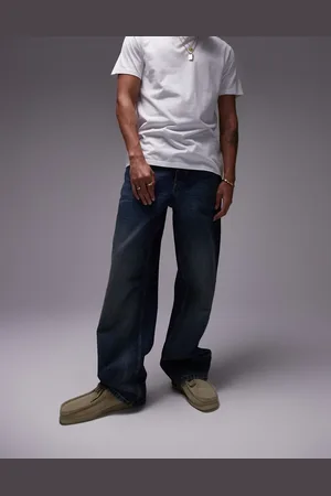 Topman Baggy jeans in dark