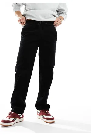 Only & Sons Loose fit cord trouser with elasticated waist in