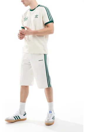 adidas Adidas Original 80s 11 inch bermuda shorts in off