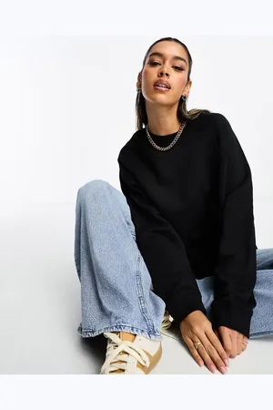 ASOS Oversized sweat with raglan detail in