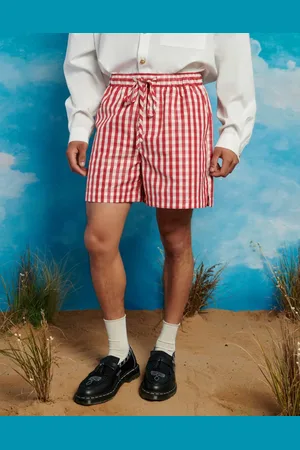 Sister Jane Unisex tie waist gingham short co-ord in