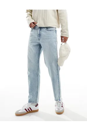 Bershka Straight vintage jean in light