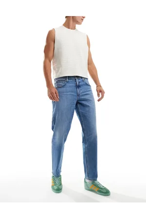Lee Oscar relaxed tapered fit jeans in light vintage wash