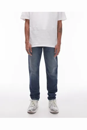 Topman Taper jeans in dark wash