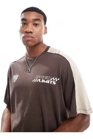 ADPT. Oversized motorsports t-shirt in