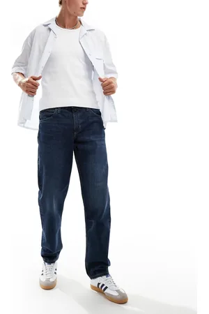 Lee Oscar relaxed tapered fit jeans in dark wash