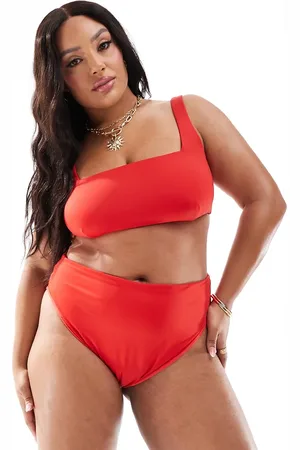ASOS Maya Curve high waist bikini bottom in