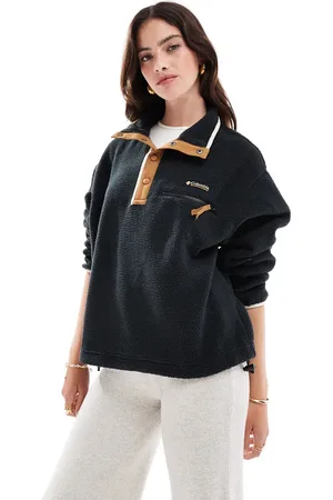 Columbia Helvetia II cropped half snap fleece in