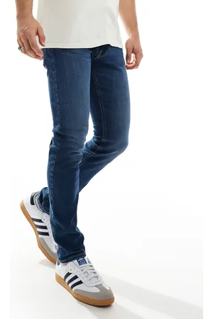 Lee Luke slim tapered jeans in dark vintage wash