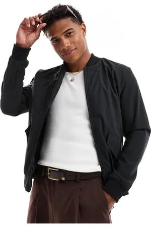Brave Soul Full zip bomber jacket in